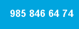 985 846 64 74 985 846 64 74